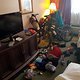 Chaos im Hotelzimmer, bevor es losgeht …