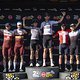 Mens podium during Stage 5 of the 2024 Absa Cape Epic Mountain Bike stage race from CPUT, Wellington to CPUT, Wellington, South Africa on 22 March 2024. Photo by Dom Barnardt /Cape Epic
PLEASE ENSURE THE APPROPRIATE CREDIT IS GIVEN TO THE PHOTOGRAPHE