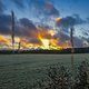 Mountainbike-Fahrt am Morgen