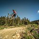 Whistler Bikepark: Kai hat Airtime auf dem Freighttrain