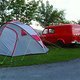 Unser Camping Platz in Les Gets