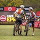 CVasey South and Marco Joubert share a moment on the finishline during Stage 6 of the 2024 Absa Cape Epic Mountain Bike stage race from Stellenbosch to Stellenbosch, South Africa on 23 March 2024. Photo by Nick Muzik/Cape Epic
PLEASE ENSURE THE APPRO