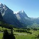 Blick auf Große Scheidegg