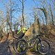 Mountainbike-Fahrt am Nachmittag