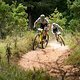 Nino Schurter and Lars Forster of Scott Sram during the Prologue of the 2019 Absa Cape Epic Mountain Bike stage race held at the University of Cape Town in Cape Town, South Africa on the 17th March 2019.

Photo by Nick Muzik/Cape Epic

PLEASE ENS