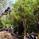Adam Brayton competes during the Red Bull Hardline practice session at Maydena Bike Park on February 24, 2024 in Tasmania, Australia. // Brett Hemmings / Red Bull Content Pool // SI202402240021 // Usage for editorial use only //
