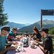 Eine Rast an der Alm rundet das Erlebnis ab.