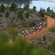 A group of riders work their way along the route during stage 3 of the 2019 Absa Cape Epic Mountain Bike stage race held from Oak Valley Estate in Elgin, South Africa on the 20th March 2019.

Photo by Shaun Roy/Cape Epic

PLEASE ENSURE THE APPROP