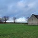 Bei Wind und Wetter am Feiertag.