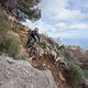 Auch auf steilen Abfahrten mit dem E-Bike liefert die XTR mehr als genug Power und zeigt sich langfristig standfest.