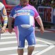 fat cyclist