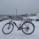 Stadtrad im Schnee