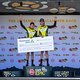 Dimension Data Hot Spot winners Matt Beers and Jordan Sarrou of NinetyOne-songo-Specialized during stage 1 of the 2021 Absa Cape Epic Mountain Bike stage race from Eselfontein in Ceres to Eselfontein in Ceres, South Africa on the 18th October 2021

P