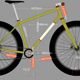 BikeCAD steel gryphon Mk3 with flatbar