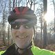 Mountain Bike durch den Wald