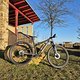 Mountainbike-Fahrt am Nachmittag