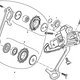 SRAMErsatzfrSchaltwerkX.7Rollen-Set
