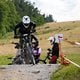 Elias Hassfeld beim Start - mit dem Prolog startet der Wettkampf dann schließlich doch.  Foto: Paul Kopp 