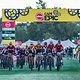 The elite ladies head for a tough stage with 2700m of climbing during stage 6 of the 2022 Absa Cape Epic Mountain Bike stage race from Stellenbosch to Stellenbosch, South Africa on the 26th March 2022.