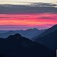 Sonnenaufgang über den Steinbergen.