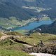 Auch der Davoser See droht immer wieder vom Trail abzulenken.