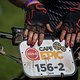 Michelle Van Aswegen shows her nails at the finish of the final stage (stage 7) of the 2019 Absa Cape Epic Mountain Bike stage race from the University of Stellenbosch Sports Fields in Stellenbosch to Val de Vie Estate in Paarl, South Africa on the 2