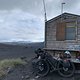 Von der Kistufell Hütte blicken wir zurück auf die große Senke mit dem Vatnajökull im Hintergrund.