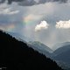 Das Wetter macht heute was es will und wechselt zwischen leichtem Nieselregen inklusive Regenbogen ...