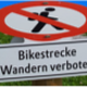 Wandern verboten