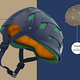 Dank besserer Dämpfung kann der Helm dünner bauen, als es bei herkömmlichen EPS-Schäumen der Fall ist.