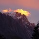 zugspitze einziger lichtfleck