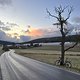 Mountainbike-Fahrt am Morgen