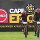 Samuele Porro and Damiano Ferraro of Trek Selle San Marco finish stage 2 of the 2019 Absa Cape Epic Mountain Bike stage race from Hermanus High School in Hermanus to Oak Valley Estate in Elgin, South Africa on the 19th March 2019

Photo by Shaun Ro