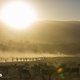 Sonnenaufgang über der Führungsgruppe