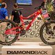 Das Arbeitsgerät von Kelly McGarry: das neue Diamondback DH-Bike