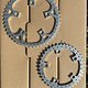 48/40 x 110 LK Sugino super migthy chainrings factory drilled