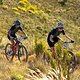 Nicky Giliomee &amp; Cherise Williet of Honey Custom Apparel during stage 1 of the 2021 Absa Cape Epic Mountain Bike stage race from Eselfontein in Ceres to Eselfontein in Ceres, South Africa on the 18th October 2021

Photo by Gary Perkin/Cape Epic

PLEA