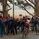 Farm workers from Wilderkraans give Support during stage 2 of the 2019 Absa Cape Epic Mountain Bike stage race from Hermanus High School in Hermanus to Oak Valley Estate in Elgin, South Africa on the 19th March 2019

Photo by Dwayne Senior/Cape Epi