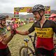 Fabian Rabensteiner (links) und Wout Alleman (rechts) sind happy über Tagesrang vier