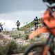 Riders during stage 1 of the 2019 Absa Cape Epic Mountain Bike stage race held from Hermanus High School in Hermanus, South Africa on the 18th March 2019.

Photo by Justin Coomber/Cape Epic

PLEASE ENSURE THE APPROPRIATE CREDIT IS GIVEN TO THE PH