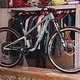 Schicke Bikes am Spank-Stand