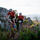 Sergio Mantecon Gutierrez and Ondřej Cink of Kross Spur  during stage 5 of the 2019 Absa Cape Epic Mountain Bike stage race held from Oak Valley Estate in Elgin to the University of Stellenbosch Sports Fields in Stellenbosch, South Africa on the 22nd