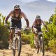 during Stage 4 of the 2025 Absa Cape Epic Mountain Bike stage race held at Fairview, Paarl, Cape Town, South Africa on the 20th March 2025. Photo by Michael Chiaretta/Cape Epic
PLEASE ENSURE THE APPROPRIATE CREDIT IS GIVEN TO THE PHOTOGRAPHER AND ABS