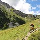 Schlinig-Wasserfall / Nach der Sesvennahütte