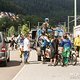 Shutteln vor historischer Kulisse