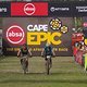 Michael Flinn with Hyena Rich McMartin last over the line for stage Stage 3 of the 2024 Absa Cape Epic Mountain Bike stage race from Saronsberg Wine Estate to CPUT, Wellington, South Africa on 20 March 2024. Photo by Dominic Barnardt / Cape Epic
PLEA