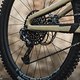 Eine mechanische SRAM X01 Eagle-Gruppe garantiert schnelle und saubere Schaltvorgänge.