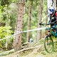 Rachel Atherton mit komfortablem 2 Sekunden Vorsprung auf Platz 1 vor ...