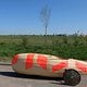 Mosquito Velomobile, Bamboo body shell, sideview (2015)