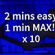 Rudermaschine
5 min warm up 
HIIT 2 min easy 1 min sprint x 10

5min cool down